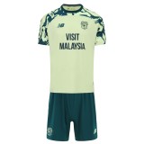 Kids Cardiff City 25/26 Away Jersey and Short Kit