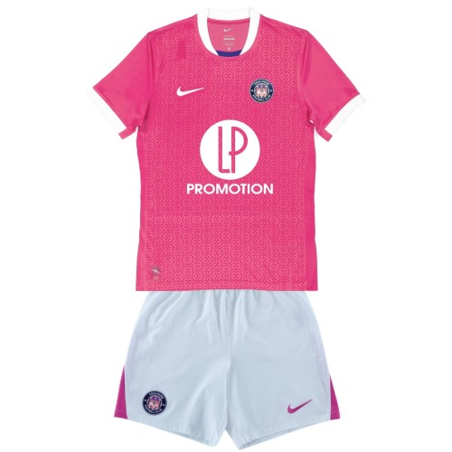 Kids Toulouse FC 25/26 Away Jersey and Short Kit
