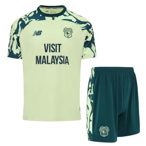 Cardiff City 25/26 Away Jersey and Short Kit