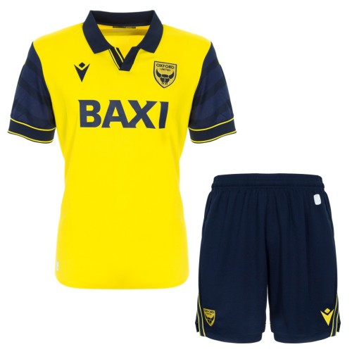 Oxford United 25/26 Home Jersey and Short Kit