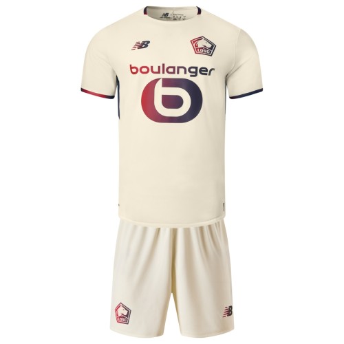 Kids Lille OSC 25/26 Away Jersey and Short Kit