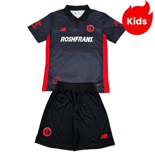 Kids Deportivo Toluca 25/26 Third Jersey and Short Kit