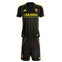 Kids Real Zaragoza 25/26 Away Jersey and Short Kit