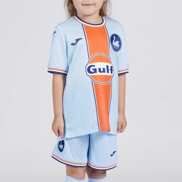 Kids Swansea City 25/26 Third Jersey and Short Kit