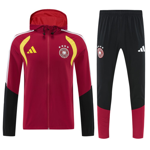 Germany 26/27 Team Windbreaker Jacket and Pants Set - E03