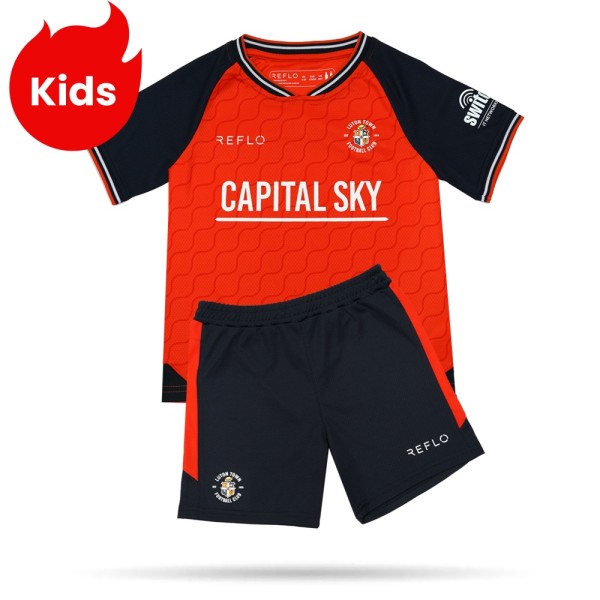 Kids Luton Town 25/26 Home Jersey and Short Kit