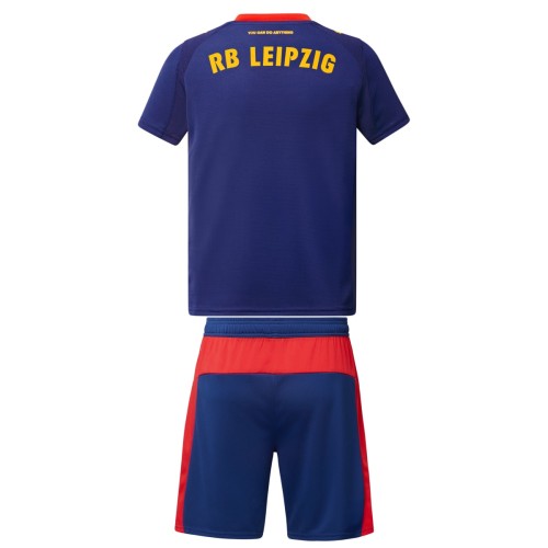 Kids RB Leipzig 25/26 Away Jersey and Short Kit