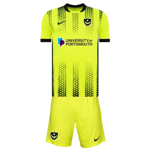 Kids Portsmouth 25/26 Third Jersey and Short Kit