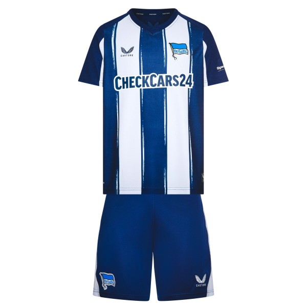 Kids Hertha BSC 25/26 Home Jersey and Short Kit