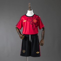 Kids MUFC 25/26 Cultural Story Jersey and Short Kit