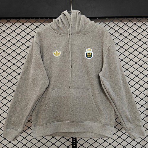Argentina 2026 Team Hoodie Grey