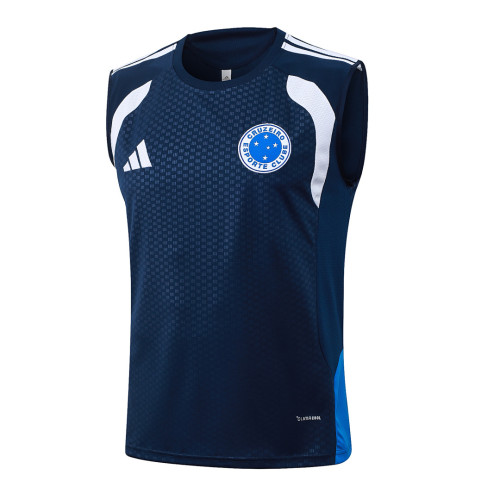 Cruzeiro 26/27 Sleeveless Jersey and Shorts Set D26012