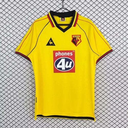 Watford FC 1999/2001 Home Retro Jersey