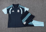 Player Version Argentina 26/27 1/4 Zip Training Pro Polo and Pants Set D2603