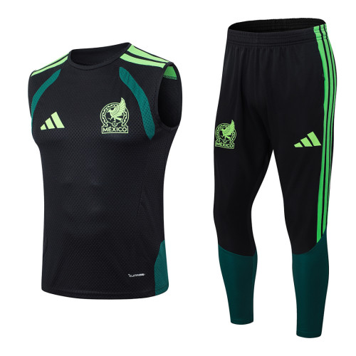 Player Version Mexico 26/27 Sleeveless Jersey and Pants Set D2603