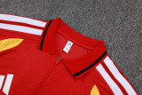Player Version Germany 26/27 1/4 Zip Training Pro Polo and Pants Set D2603