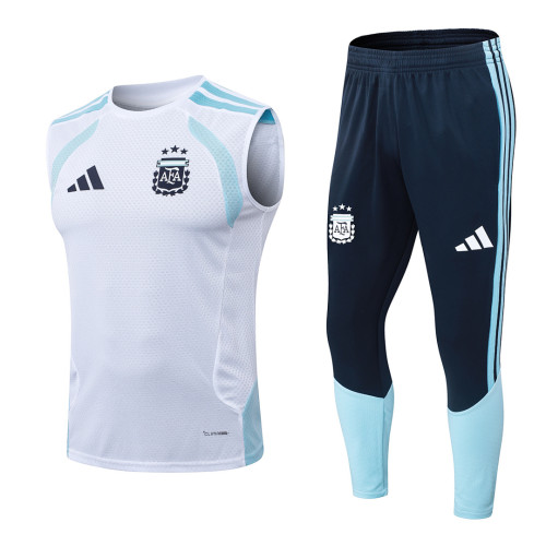 Player Version Argentina 26/27 Sleeveless Jersey and Pants Set D2603