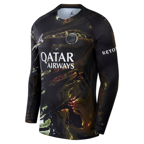 Thai Version PSG 25/26 Night Edition Long Sleeve Jersey