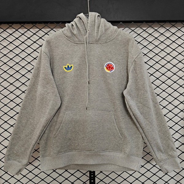 Colombia 2026 Team Hoodie Grey