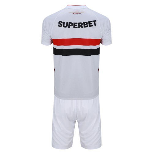 Kids São Paulo 26/27 Home Jersey and Short Kit