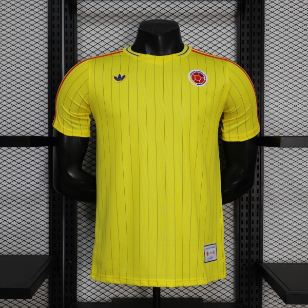Thai Version Colombia 2026 Terrace Icons Jersey