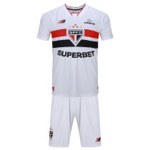 Kids São Paulo 26/27 Home Jersey and Short Kit