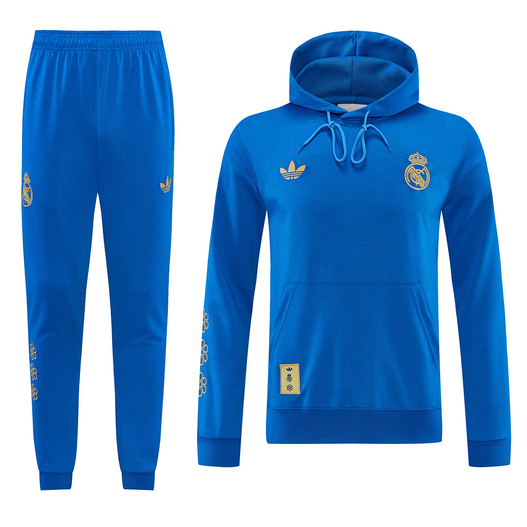 US$ 51.99 - Real Madrid 26/27 Full-Zip Hoodie and Pants Set - m
