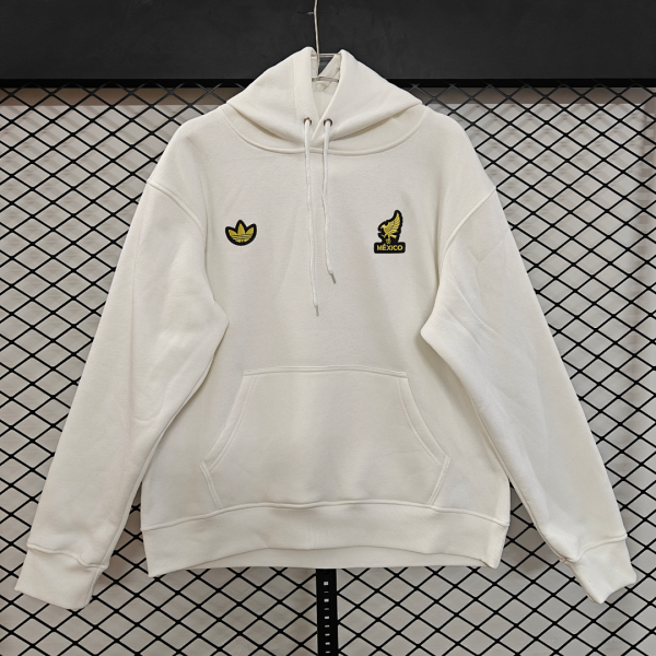 Mexico 2026 Team Hoodie White