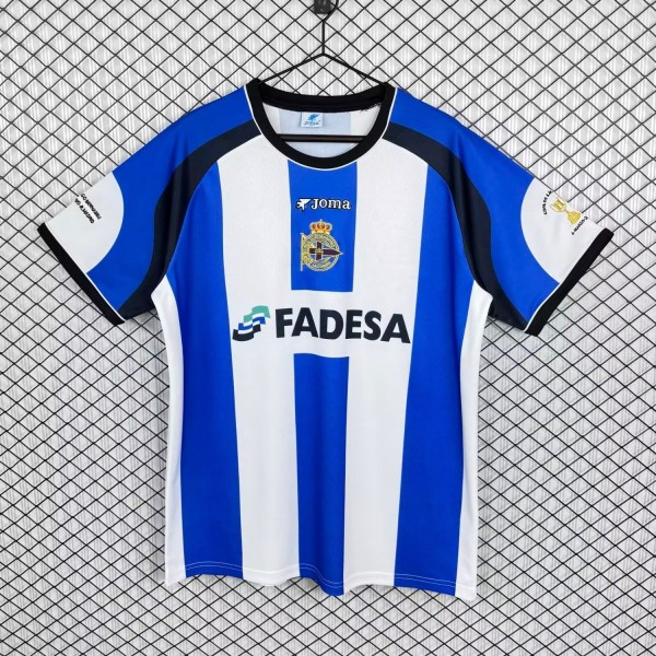 Deportivo de La Coruña 2002/2003 Home Retro Jersey