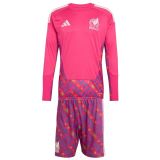Kids Mexico 2026 Goalkeeper Long Sleeve Kit
