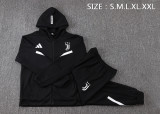 Juventus 25/26 Full-Zip Hoodie and Pants Set F640