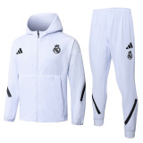 Real Madrid 25/26 Full-Zip Hoodie and Pants Set F627