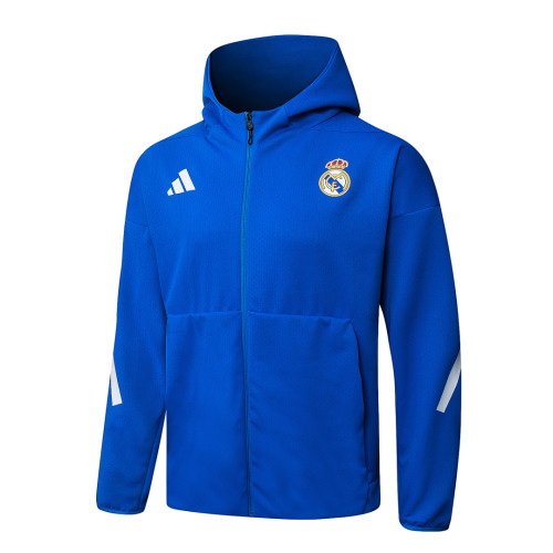 Real Madrid 25/26 Full-Zip Hoodie and Pants Set F636