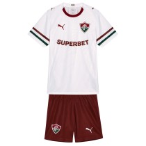 Kids Fluminense 26/27 Away Jersey and Short Kit