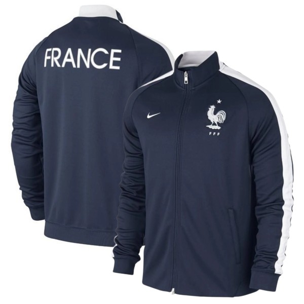 France 2014 Track Authentic Retro Jacket