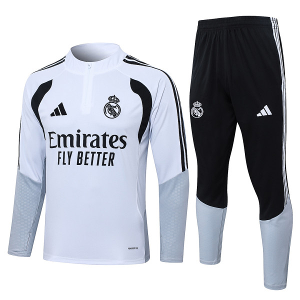 Real Madrid 26/27 Half-Zip Training Top and Pants Set B26012