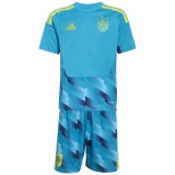 Kids Spain 2026 Goalkeeper Jersey and Short Kit