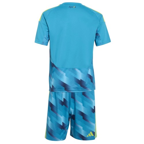 Kids Spain 2026 Goalkeeper Jersey and Short Kit