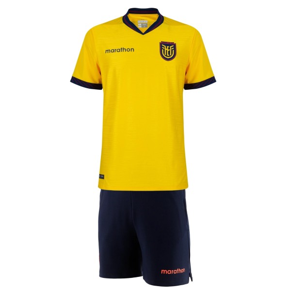 Kids Ecuador 2026 Home Jersey and Short Kit