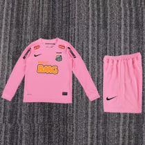 Kids Santos 2012/2013 Alternate Long Sleeve Retro Kit