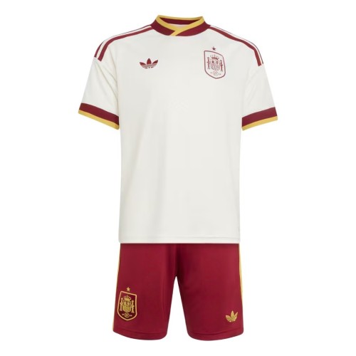 Kids Spain 2026 Away Jersey and Short Kit