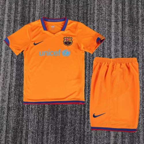 Kids Barcelona 2006/2008 Away Retro Kit