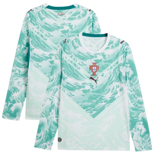 Thai Version Portugal 2026 Away Long Sleeve Jersey