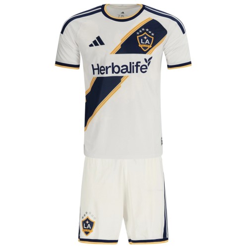 Kids LA Galaxy 2026 Home Jersey and Short Kit