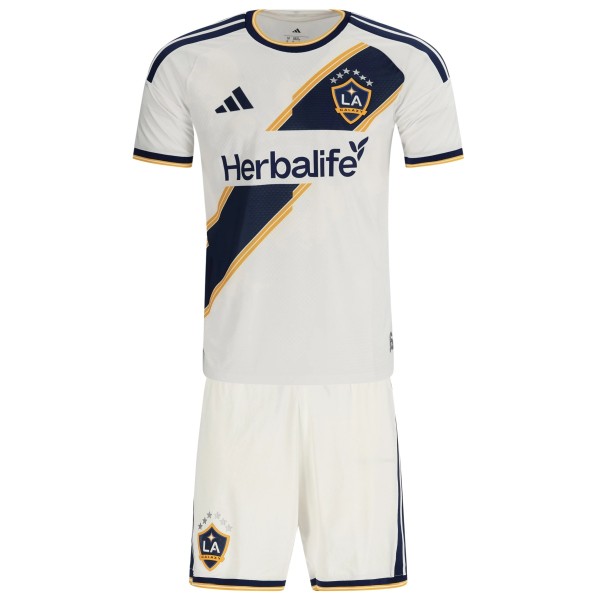 Kids LA Galaxy 2026 Home Jersey and Short Kit