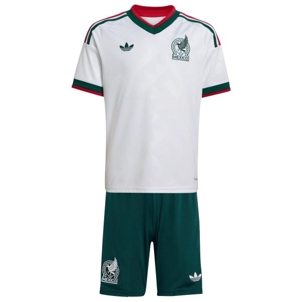 Kids Mexico 2026 Away Jersey and Short Kit