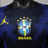Player Version Brazil 2026 Away Long Sleeve Authentic Jersey