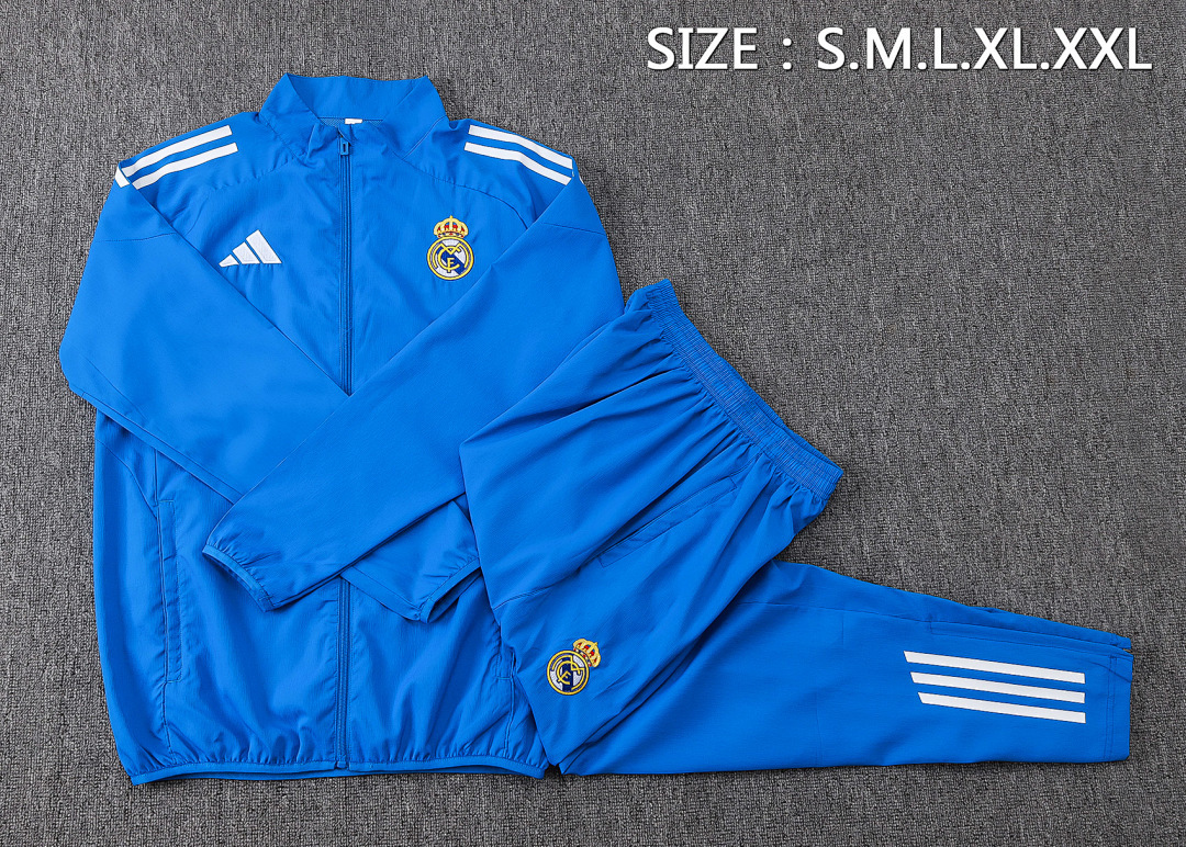 US$ 63.00 - Real Madrid 25/26 Team Windbreaker Jacket and Pants