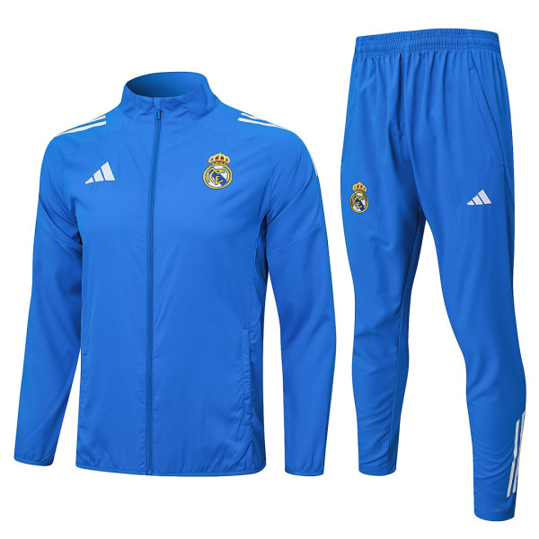 Real Madrid 25/26 Team Windbreaker Jacket and Pants Set K26008