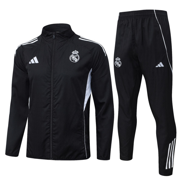 Real Madrid 25/26 Team Windbreaker Jacket and Pants Set K26004